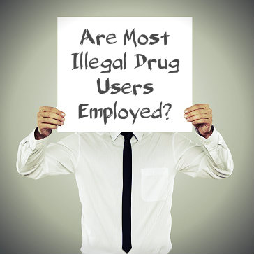 Are Most Illegal Drug Users Employed